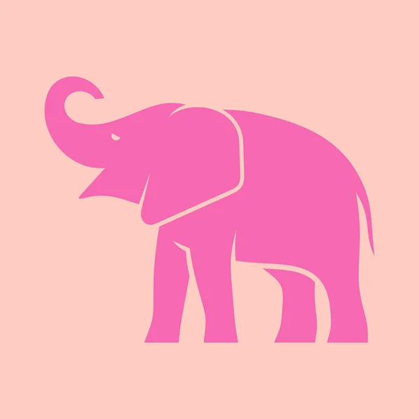 Логотип Слона Дизайн Піктограм Елементи Шаблонів — стоковий вектор