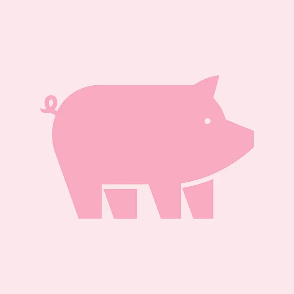 Logotipo Porco Design Ícones Elementos Modelo —  Vetores de Stock