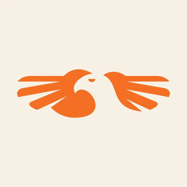 Logo Eagle Projektowanie Ikon Elementy Szablonowe — Wektor stockowy
