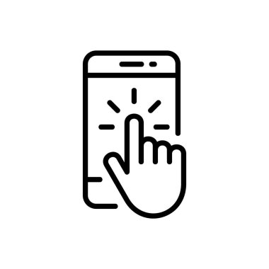 Çevrimiçi Dükkan Logosu. Simge tasarımı. Şablon ögeleri