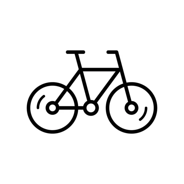 Logo Bicicleta Diseño Iconos Elementos Plantilla — Archivo Imágenes Vectoriales
