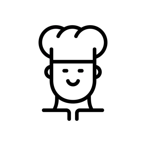 Логотип Кухаря Дизайн Піктограм Елементи Шаблонів — стоковий вектор