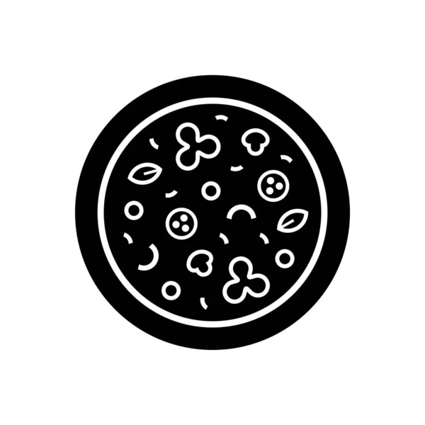 Logo Pizzy Projekt Ikony Elementy Szablonu — Wektor stockowy