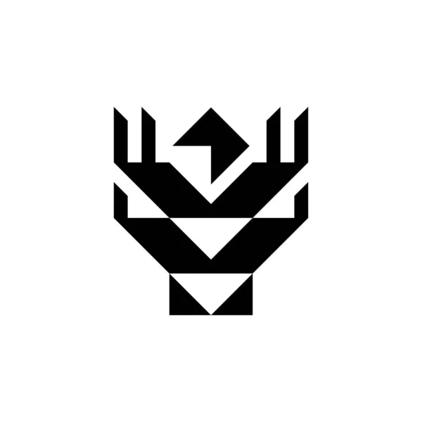 Logo Pšenice Design Ikon Prvky Šablony — Stockový vektor