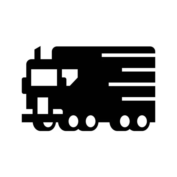 送货卡车标志 图标的设计 模板要素 — 图库矢量图片