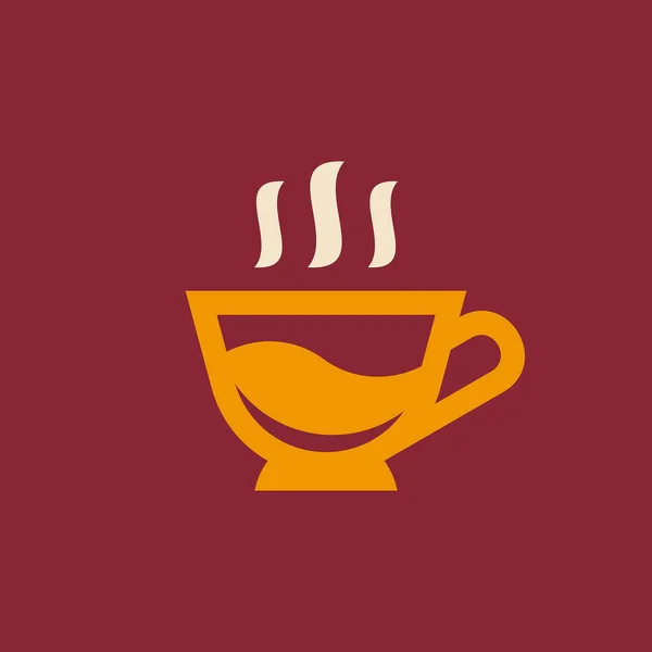 Logotipo Xícara Café Design Ícones Elementos Modelo —  Vetores de Stock