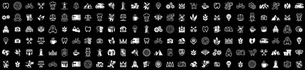 Logos Collection Abstract Logos Set Icon Design Template Elements — Stock Vector