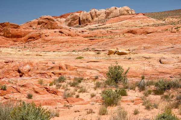 Údolí hasiče státní park Nevada USA — Stock fotografie