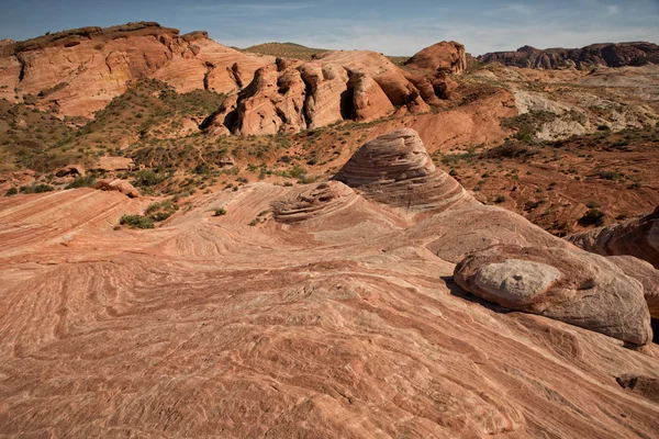 Údolí hasiče státní park Nevada USA — Stock fotografie