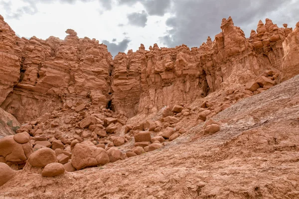 Goblin valley state park, utah, Stany Zjednoczone Ameryki — Zdjęcie stockowe