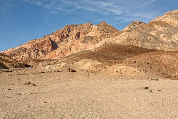 艺术家的驱动器在死亡谷国家公园乌萨 — 图库照片