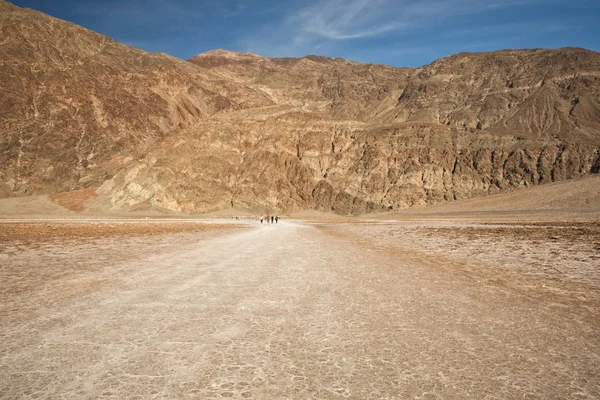 Odvodní nádrž v národním parku Death Valley — Stock fotografie