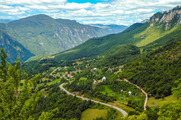 Tara Canyon Montenegro Tweede Diepste Canyon Wereld Grand Canyon Verenigde — Stockfoto