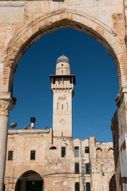 Geleneksel İslam mimarisi. Temple Mount, Jerusalem, İsrail