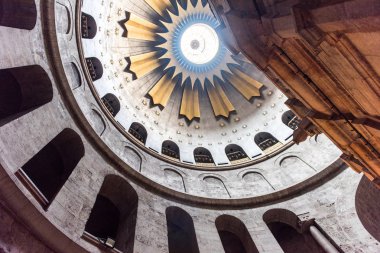 Kutsal ilahi ışık kilise kutsal Sepulchre, Jerusalem, İsrail