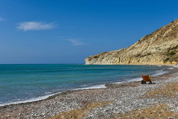 Morze Plaża Pebble Stones Letnie Wakacje — Zdjęcie stockowe