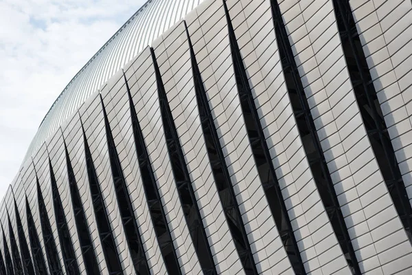 Bir modern, fütüristik inşaat detay. Mimari detay