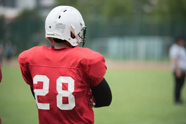 Cluj Romania Junio 2018 Equipo Fútbol Americano Cluj Crusaders Juega — Foto de Stock