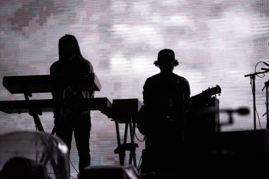 Bontida, Romanya - 18 Temmuz 2018: Damian Marley, dört kez Grammy Ödülü kazandı ve reggae efsane Bob perfoming elektrik kale Festivali canlı konser oğlu