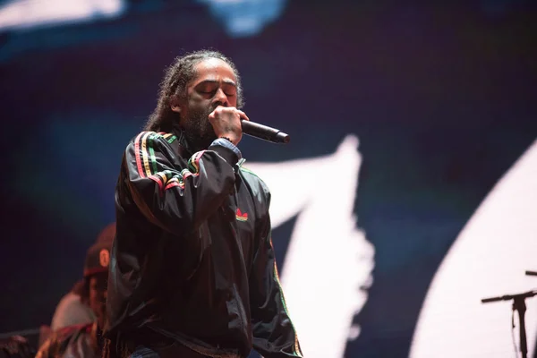 Bontida Roemenië Juli 2018 Damian Marley Vier Time Grammy Award — Stockfoto