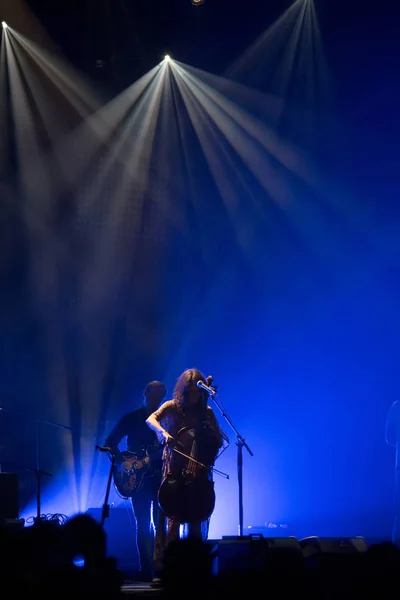 Bontida Roemenië Juli 2018 Ijslandse Experimentele Muzikale Groep Mum Live — Stockfoto