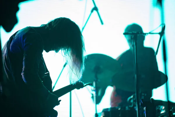 Bontida Romania July 2018 Icelandic Experimental Musical Group Mum Playing — Stock Photo, Image