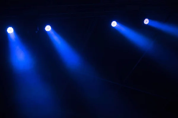 Cenário Luzes Fundo Durante Concerto Vivo — Fotografia de Stock