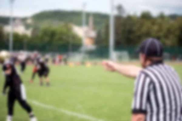 Blurred American Football Players Action Match — Stock Photo, Image