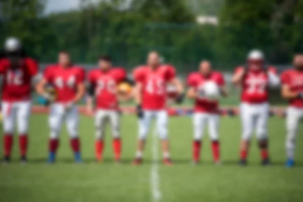 Blurred American Football Players Action Match — Stock Photo, Image