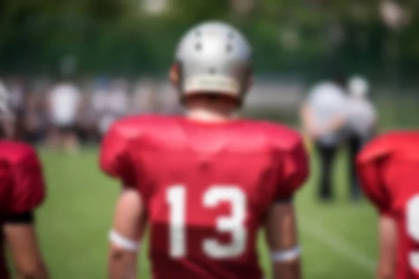 Blurred American Football Players Action Match — Stock Photo, Image