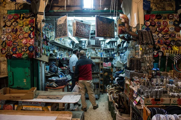 Jerusalem Israel May 2016 Tourists Local Jewish People Visiting Local — Stock Photo, Image