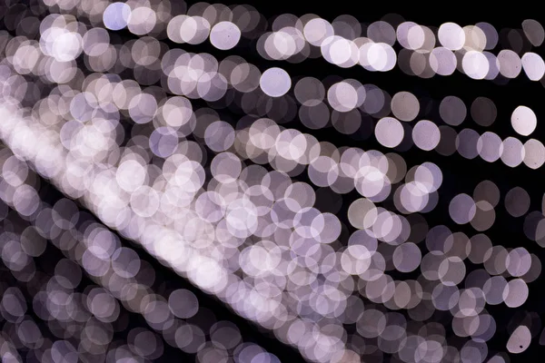 Abstract Bokeh Background Christmas City Lights Blurred Defocused Bright Glowing — Stock Photo, Image