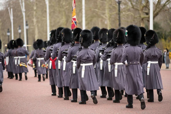 Wijzigen van de Guard parade, Londen — Stockfoto