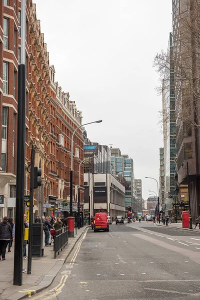 Londra strade trafficate — Foto Stock