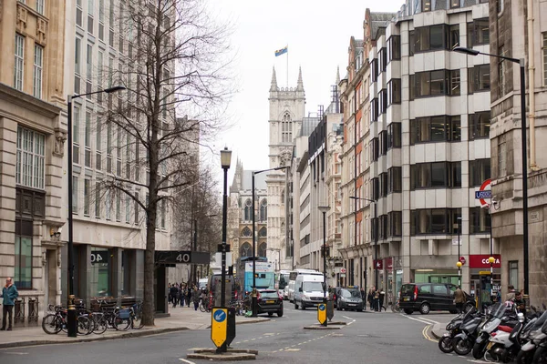 Londra strade trafficate — Foto Stock