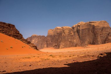 Wadi rum çöl, jordan