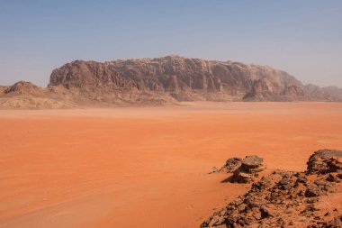 Wadi Rum, Ürdün 'de uzak çöl