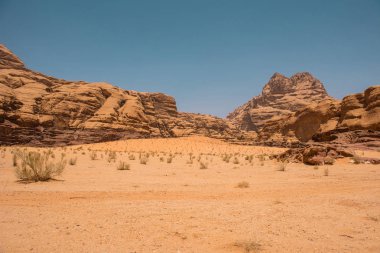 Wadi rum çöl, jordan