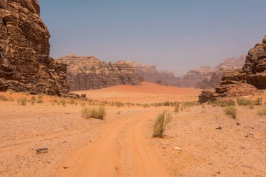 Wadi rum çöl, jordan