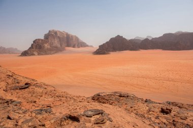 Wadi rum çöl, jordan