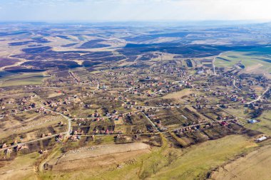 Bir köyün havadan görünüşü