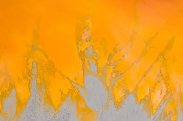 Aerial view of a mining decanting pond with toxic red residuals — Stock Photo, Image