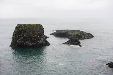 Arnarstapi bazalt kaya kemeri oluşumu, İzlanda