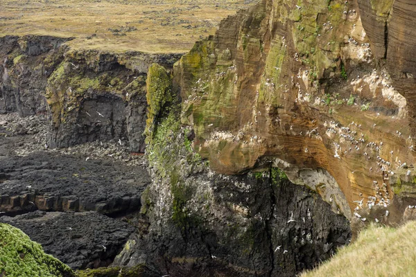 Londrangar Basalt Cliffs in Iceland — Stock Photo, Image