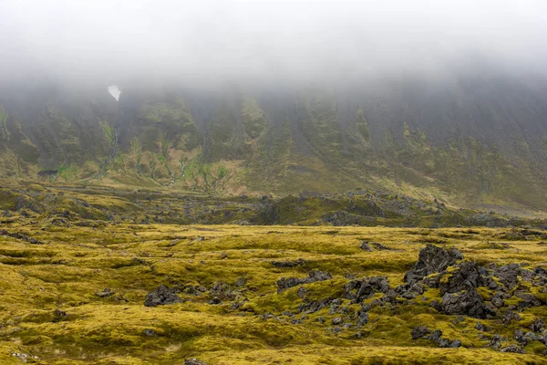 Campo de lava Eldhraun na Islândia — Fotografia de Stock