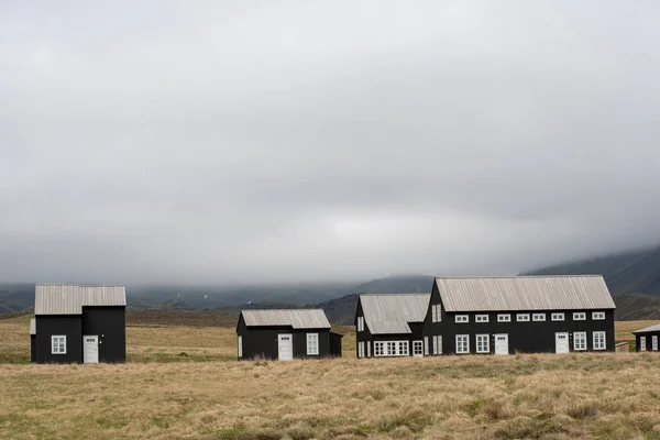 Ekologické venkovské usedlosti na Islandu — Stock fotografie