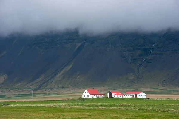 Agriturismi in campagna ecologica in Islanda — Foto Stock