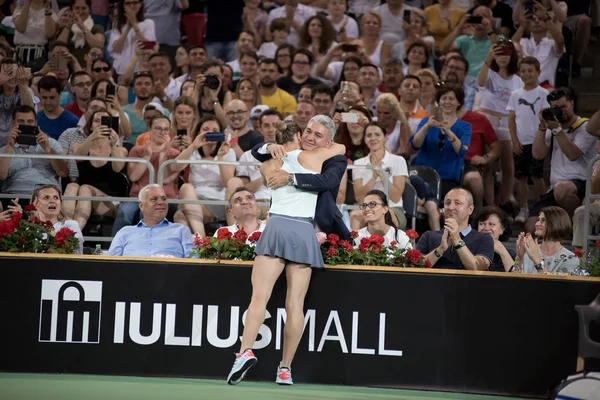 Tenisçi efsanesi Simona Halep — Stok fotoğraf