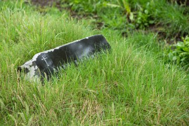 Nupsstadur mezarlığındaki mezar taşları, İzlanda
