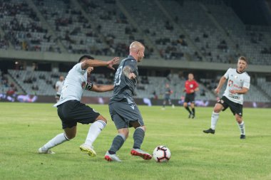 Futbolcular iş başında